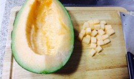 吃冰箱哈密瓜的视频,哈密瓜美食视频大赏